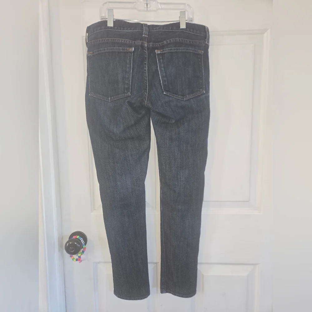 J. Crew Toothpick Ankle Dark Wash Jeans Size 28